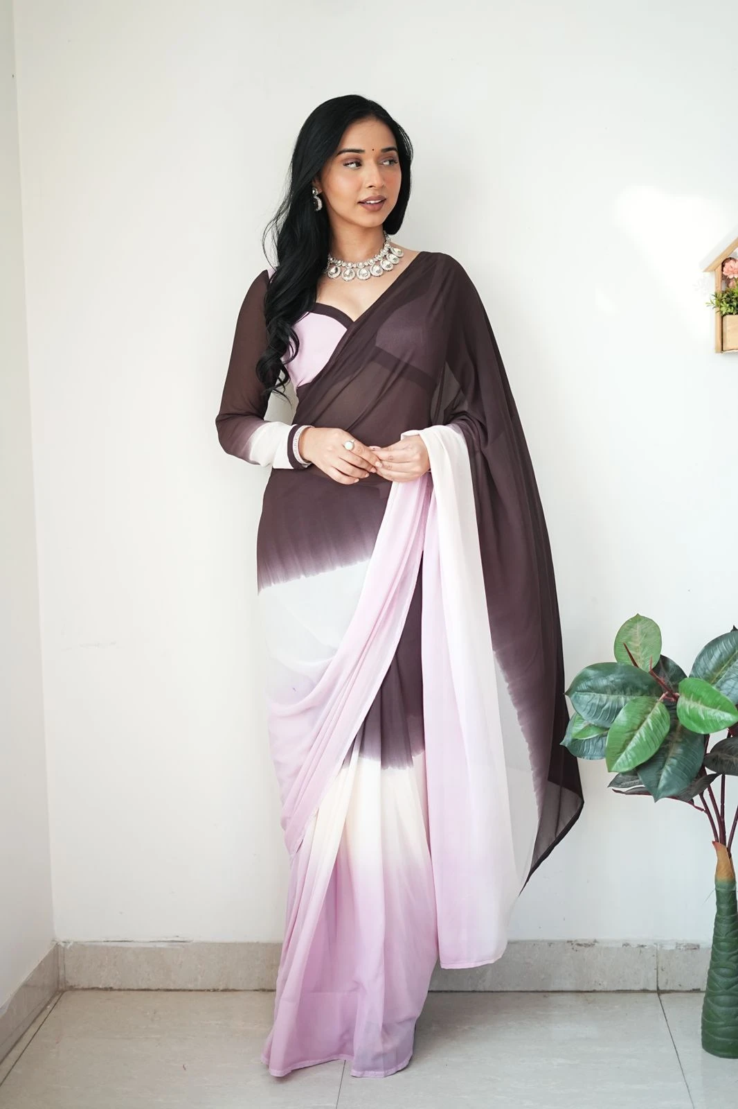 Vardan Ethnic Bt-391 Pedding Georgette Wholesale Fancy Sarees Catalog — Wholesale Sarees, MPA wholesale from Surat - Gallery Image 5